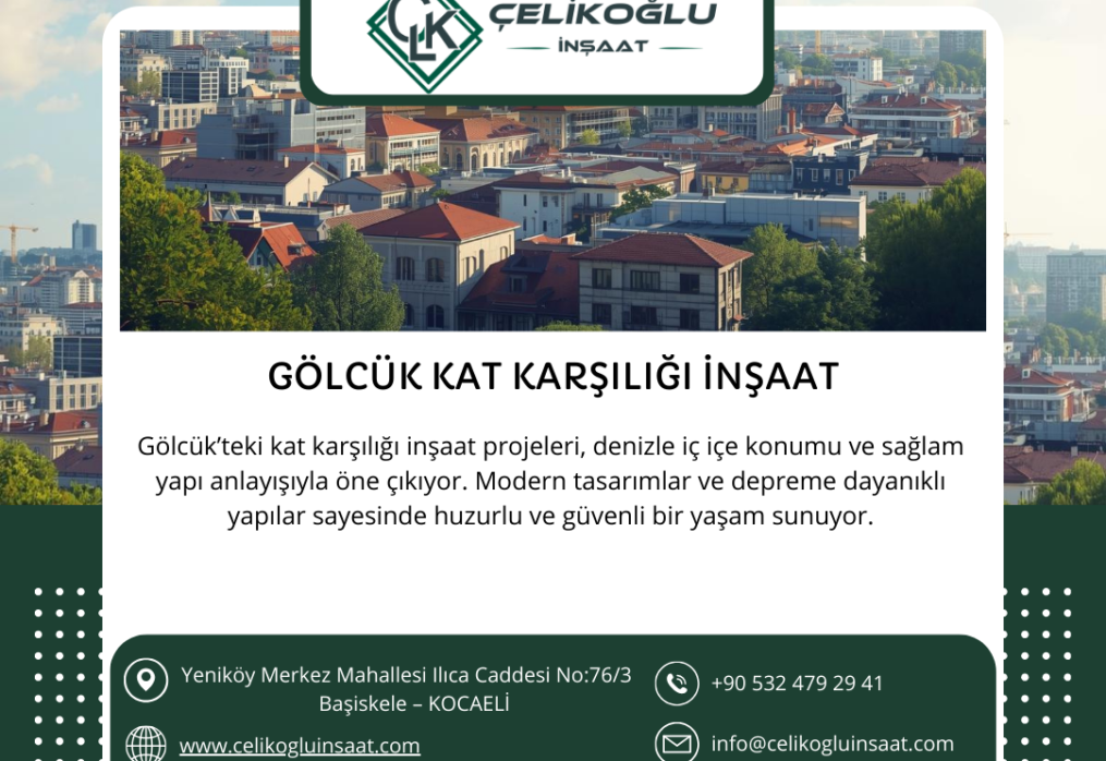 Gölcük Kat Karşılığı İnşaat Hizmetleri