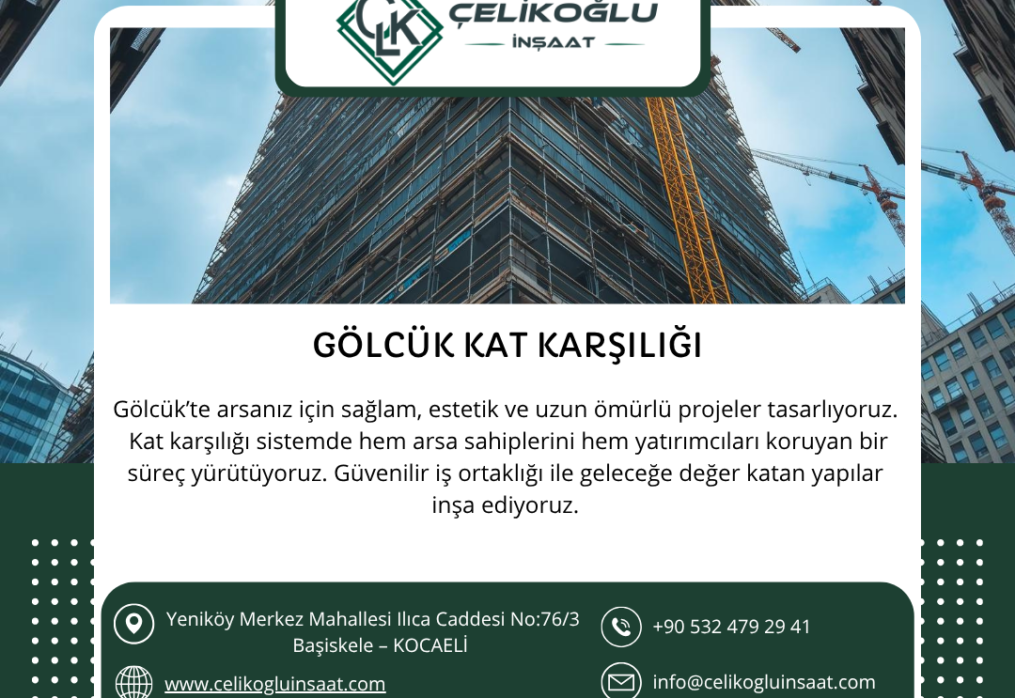 Gölcük Kat Karşılığı İnşaat Hizmeti